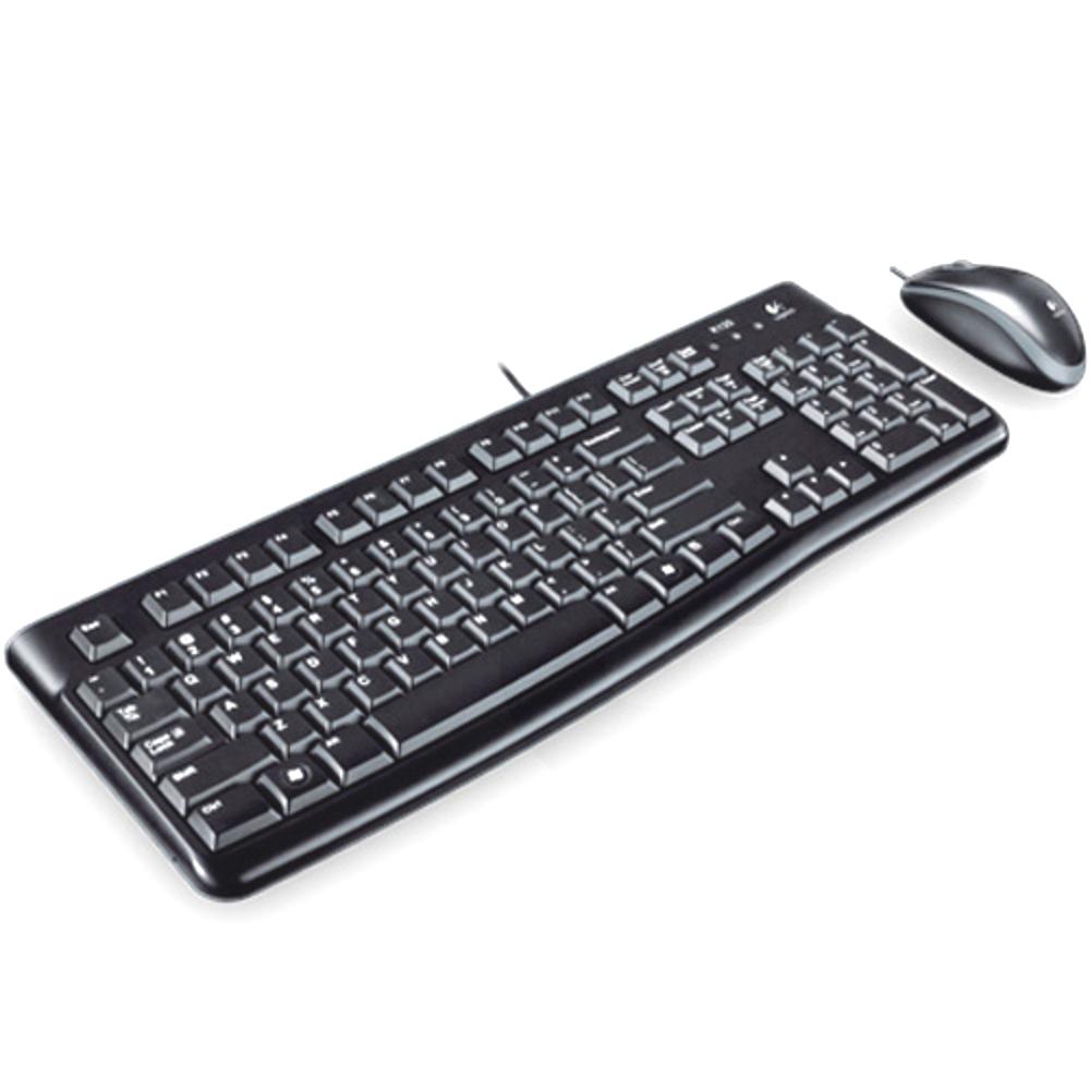 Logitech MK120 Combo Tastiera E Mouse Cablati - Layout Tedesco QWERTZ, Nero - Foto 10