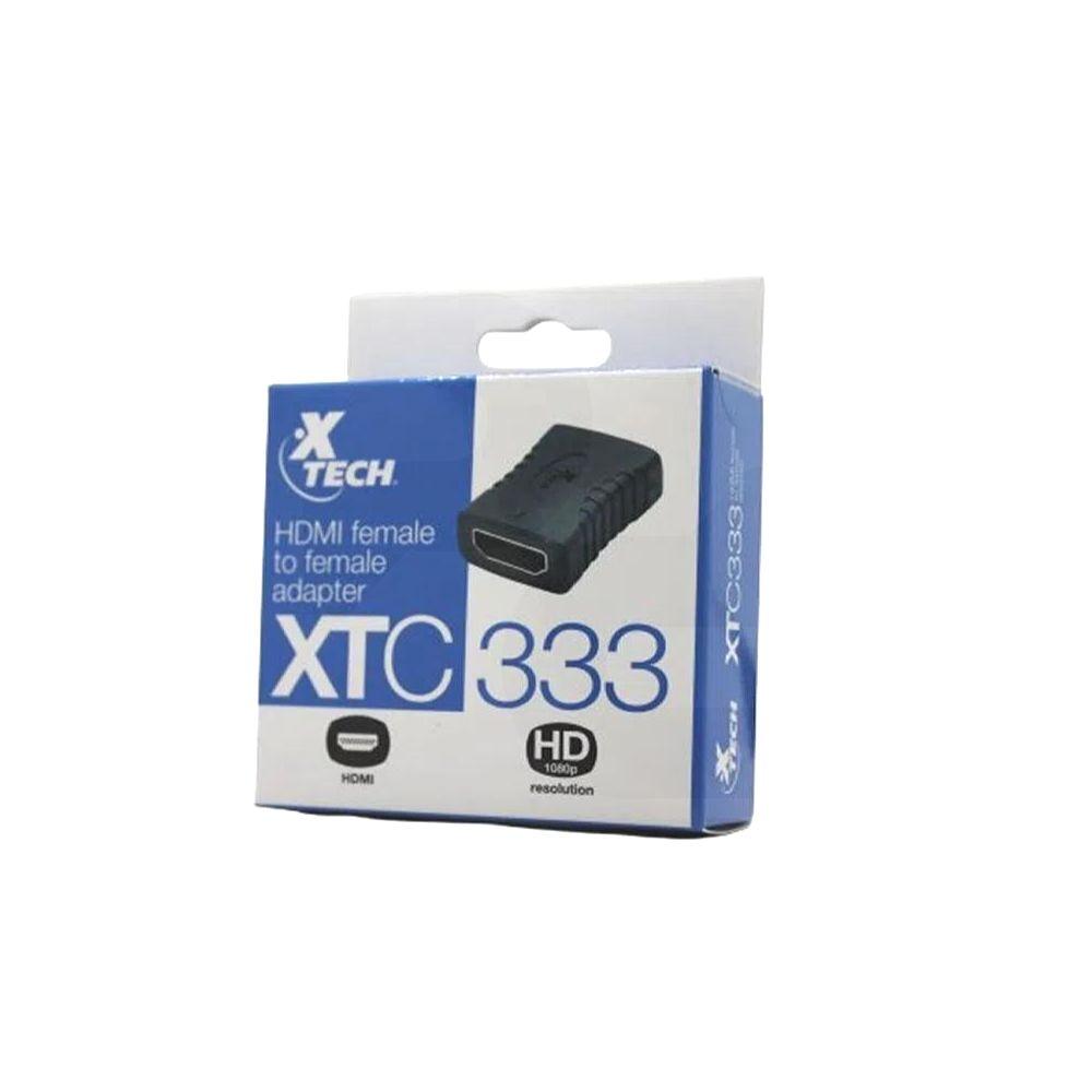 Xtech Adaptador Conector HDMI hembra 1080p PVC - XTC-333 XTECH