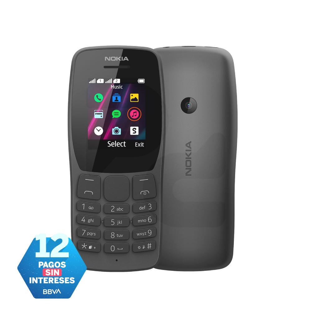 Nokia Celular básico Nokia 110 TA-1319 Dual SIM Negro Liberado