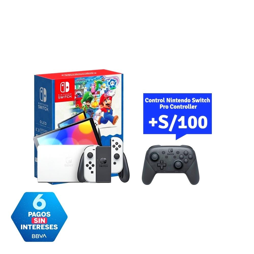 Switch OLED Super Mario Bros. Wonder Holiday Bundle