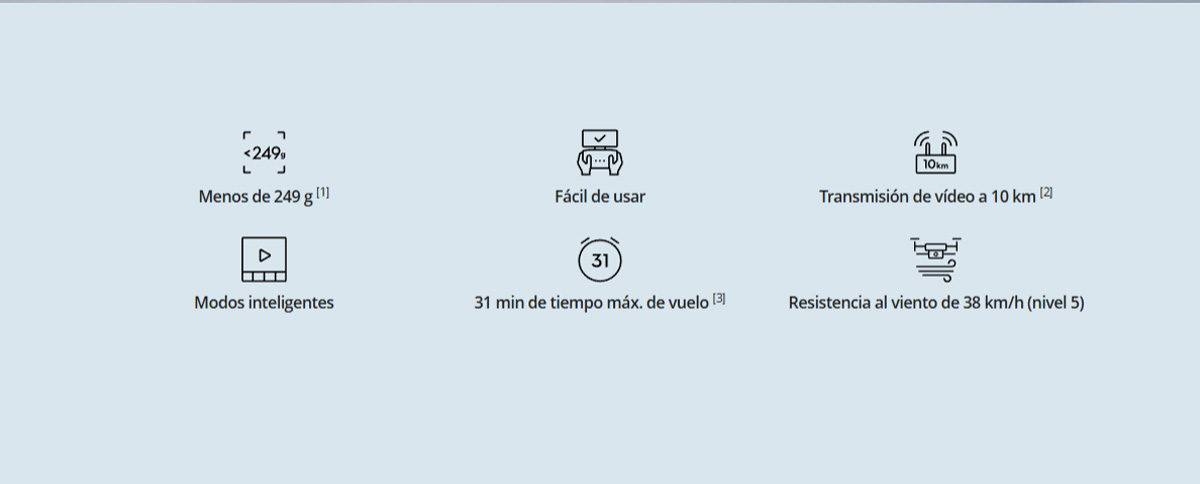 Dron DJI Neo en vuelo
