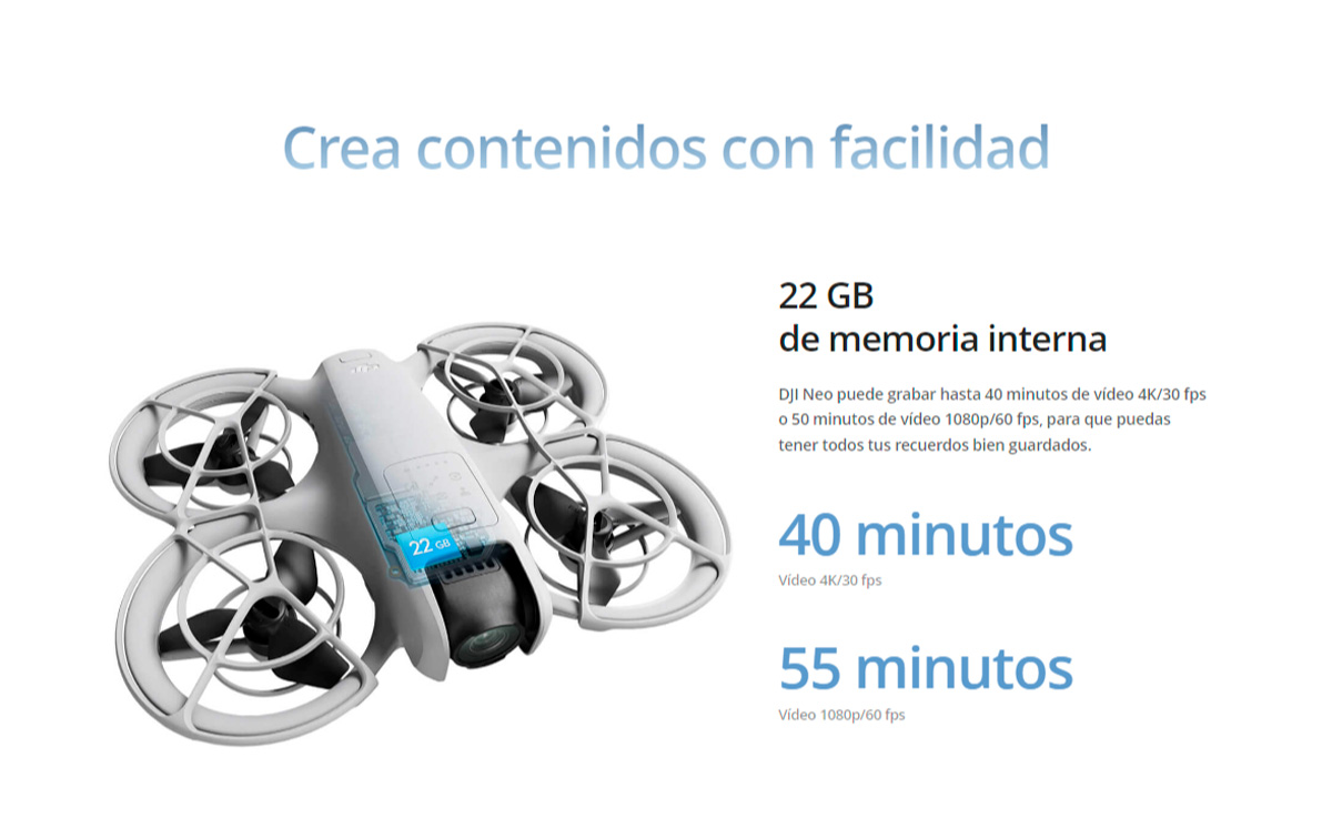 Batería y tiempo de vuelo