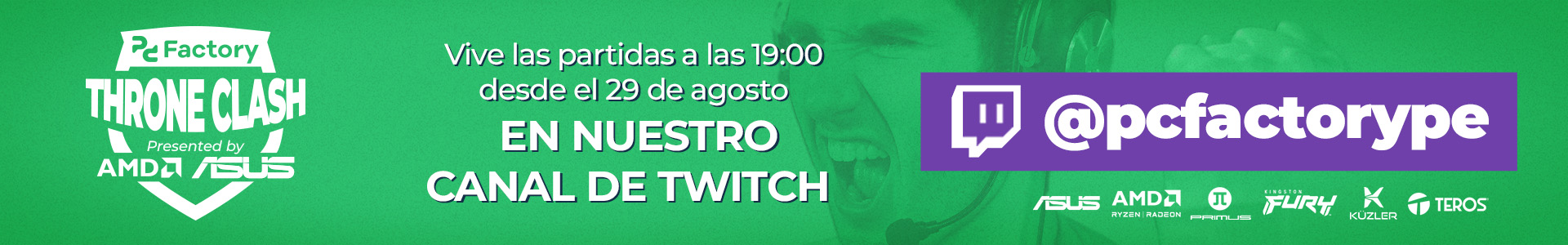 Torneo Dota 2 pc Factory Agosto 2024